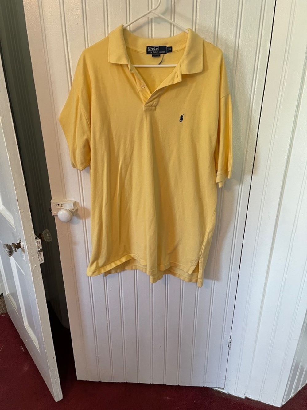 Polo by Ralph Lauren Light Yellow Short-Sleeve Polo Shirt